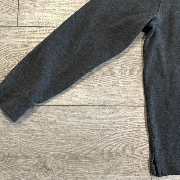 Polo Ralph Lauren Sweater Mens Large Gray 1/4 Zip Pony Logo Casual - Picture 3 of 9